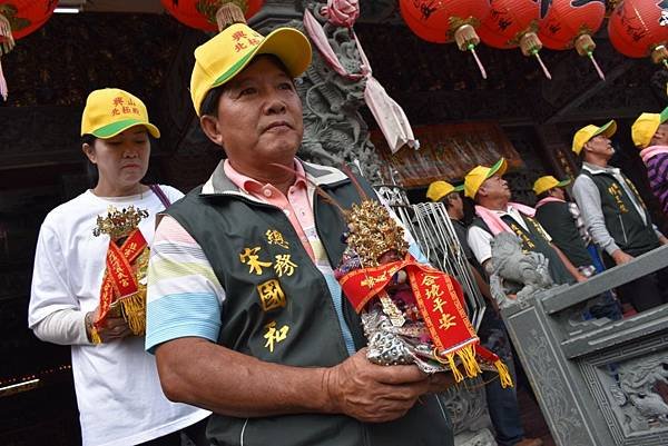 戊戌年高雄市大樹區興山里北極殿 北極玄天上帝 往嘉義竹崎沙坑真武宮會香