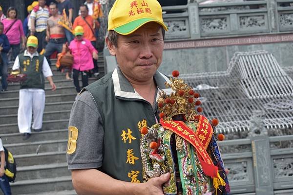 戊戌年高雄市大樹區興山里北極殿 北極玄天上帝 往嘉義竹崎沙坑真武宮會香