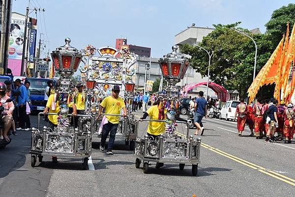 己亥年嘉義大林湖底廣澤尊王廟夜巡文化祭