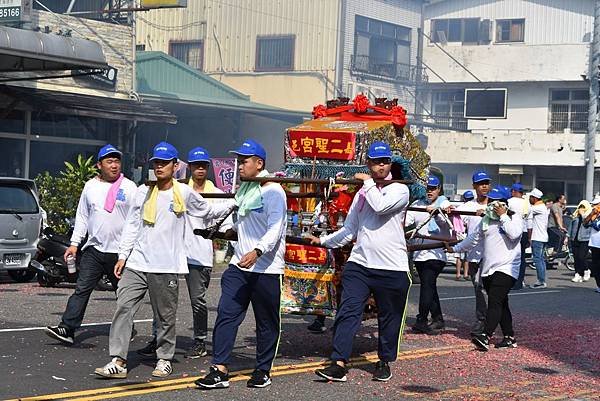 己亥年嘉義民生社區二聖宮建宮二十周年慶暨往笨港口港口宮謁祖回鑾遶境大典