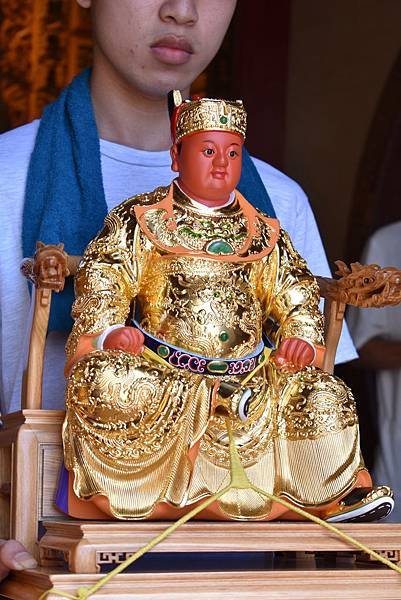 庚子年臺中大甲 王家 保安廣澤尊王 三太保 往台南南勢街西羅殿開光啟靈