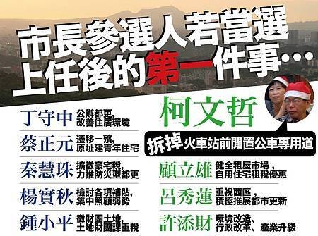 柯文哲-若當選首都市長第一件事