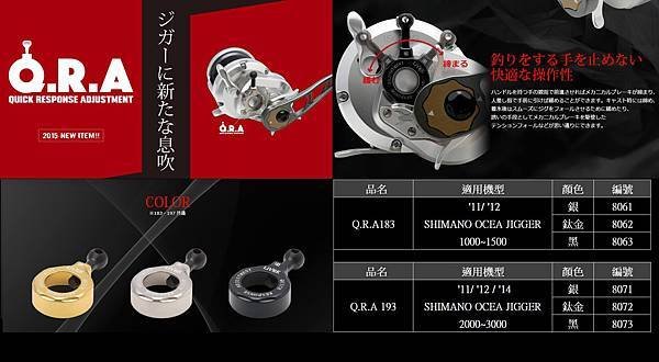 Q.R.A 鼓式機械煞車即時調整撥桿