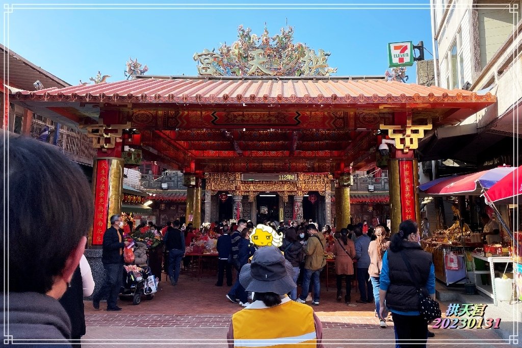 火車之旅~[苗栗縣][通霄鎮][白沙屯拱天宮]白沙屯媽祖•[