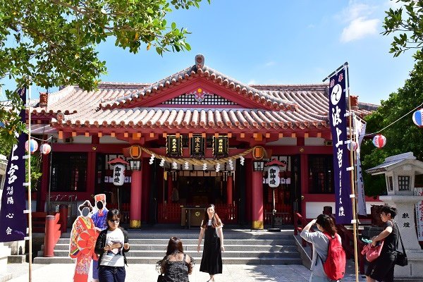 《沖繩自駕行》3  識名園、Valley of Gangal