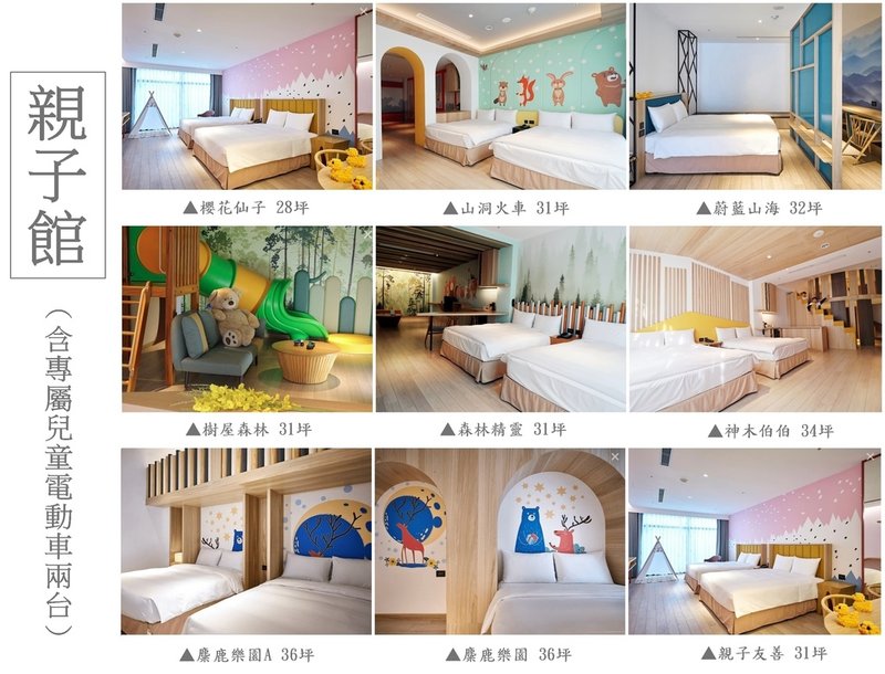 嘉義│棒棒積木飯店。專屬電動車開到退房、超大親子主題房、暢玩