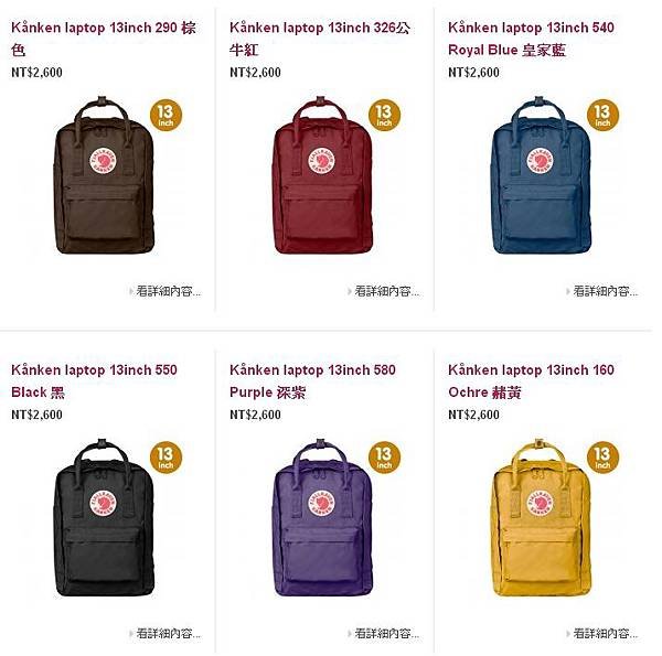 Fjällräven Kånken Taiwan