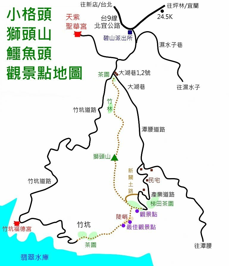 小格頭獅頭山黃花肖頭蕊蘭&amp;鱷魚島觀景步道