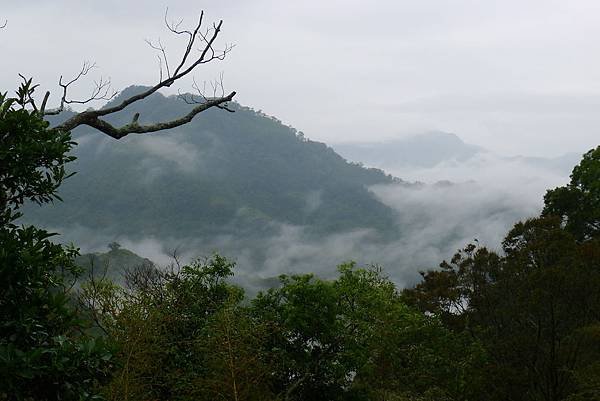 遠方的山嵐