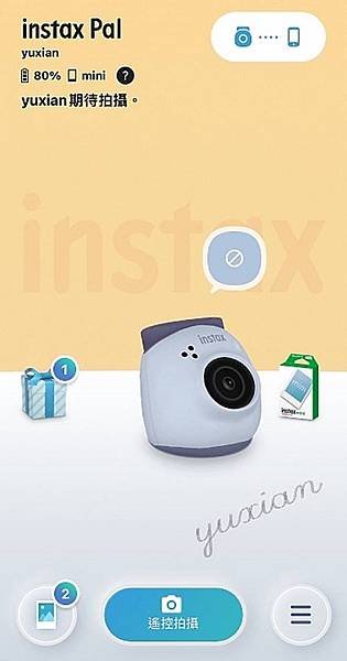 FUJIFILM instax Pal 掌上型迷你相機 | 