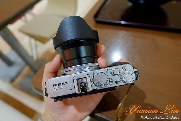 [開箱] FUJIFILM X70 廣角轉接鏡 WCL-X7