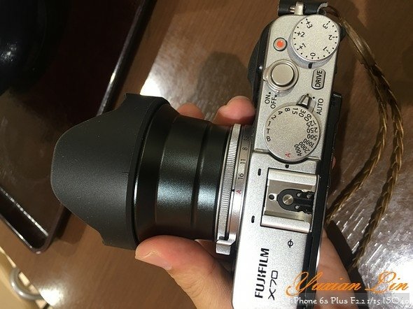 [開箱] FUJIFILM X70 廣角轉接鏡 WCL-X7