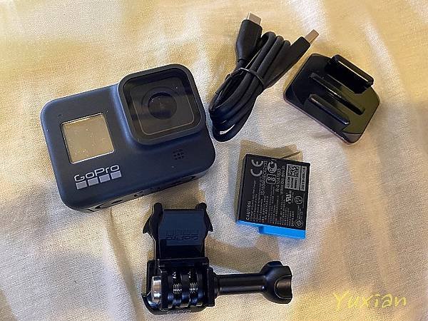 GoPro Hero 8 小進化的一代 (開箱小簡評)