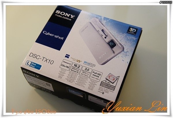 SONY DSC-TX10 功能滿點的IP58三防機