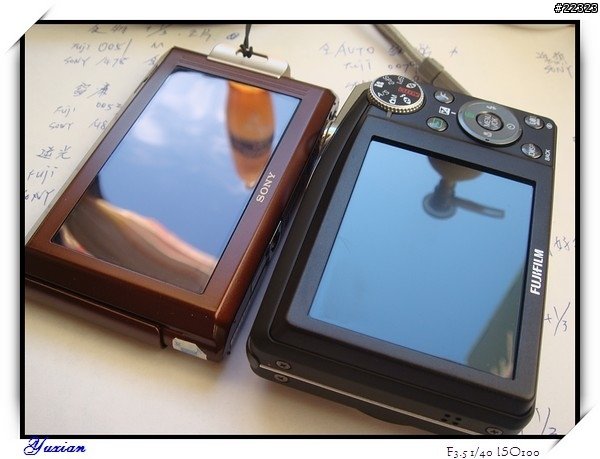 [分享] SONY T77 vs 富士 F50 評比 - 嚴