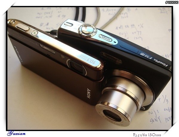 [分享] SONY T77 vs 富士 F50 評比 - 嚴