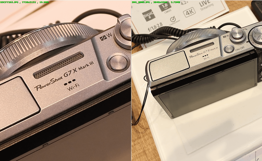 Canon PowerShot V1 簡易心得 vs 富士 