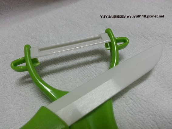 B&amp;Q-陶瓷刀蔬果刨刀兩入組-綠色6