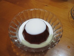 綠奶茶凍~ 超讚的甜點！