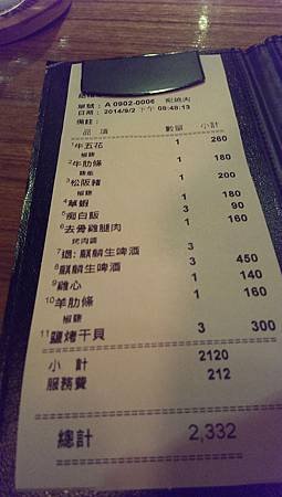 好吃是要付出代價的...走的是高價路線