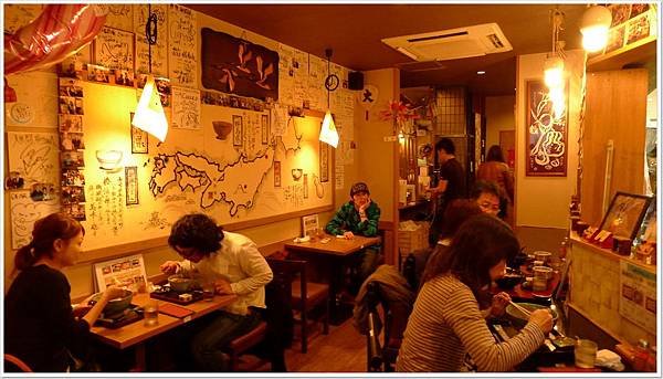 人氣很旺的烏龍麵店