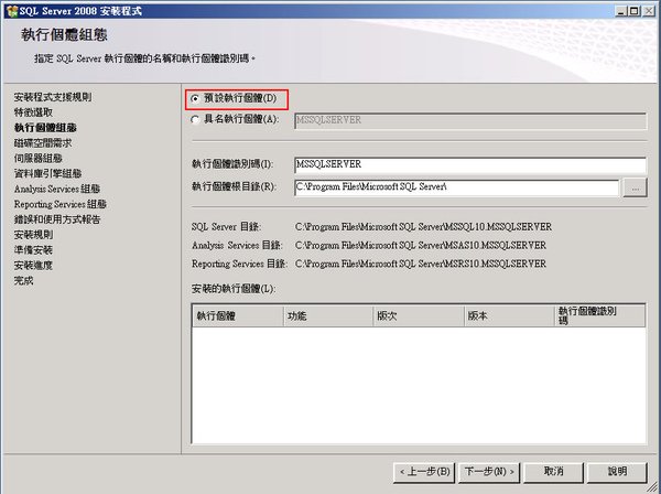 Mr.Zabo-Server 2008 安裝步驟