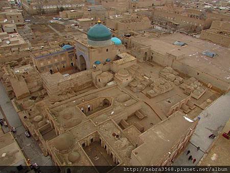 希瓦古城一景-Pakhlavan Mahmud Complex