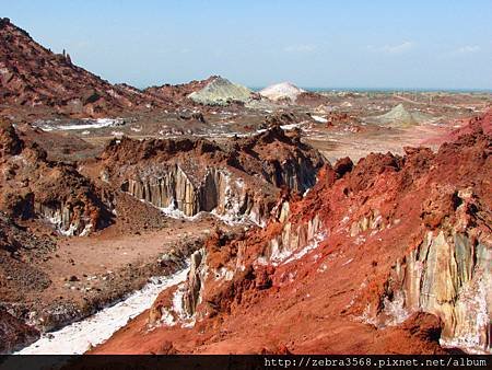 Hormuz Island - 中心鹽地