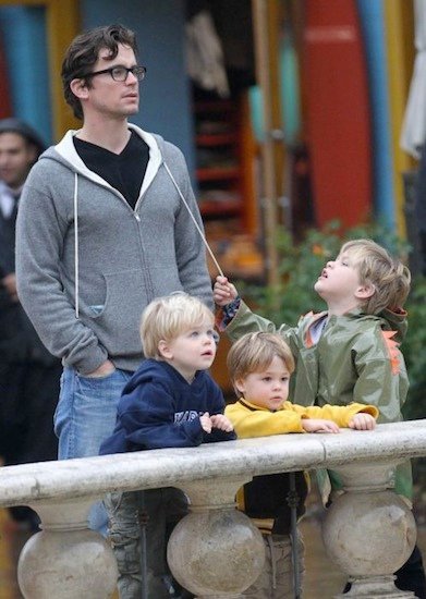 Matt Bomer and Kids