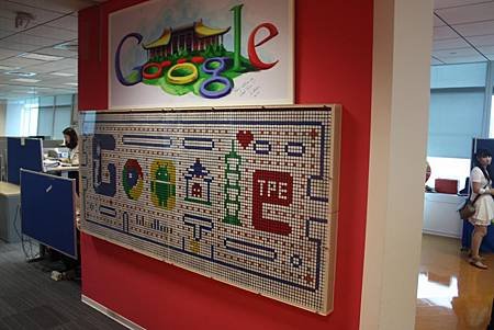 Google Apps企業講座-GOOGLE辦公室參觀 google doodle