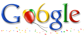 google birthday Google Doodle  2004 6year