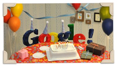 google birthday Google Doodle  2011 13 year