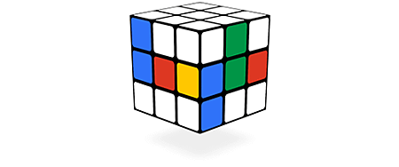 Google doodle魔術方塊（Rubik&apos;s Cube）