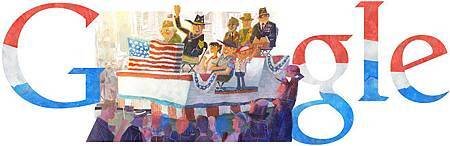 2013年退伍軍人節Veterans&apos; Day Google doodle