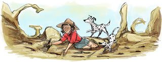  Mary Leakey 瑪麗·李奇100歲誕辰 - 2013年2月6日 Google Doodle