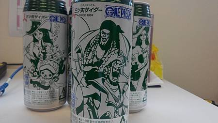 三矢蘇打航海王ONEPIECE 15週年限定版 船工佛朗基搭配狙擊手騙人布