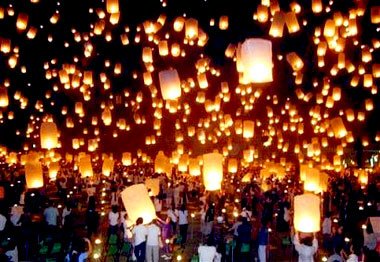 『水燈節』Loy Krathong Festival