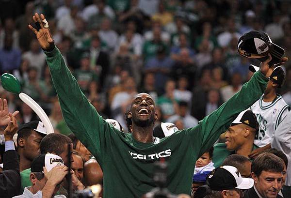 Kevin Garnett Celtics Champions