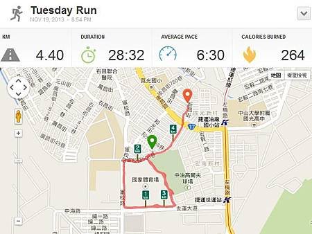 1119跑步紀錄