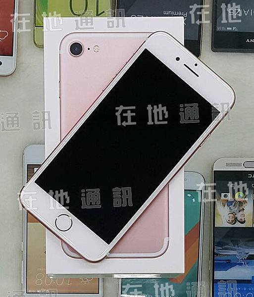 IPHONE 7-玫瑰金-正